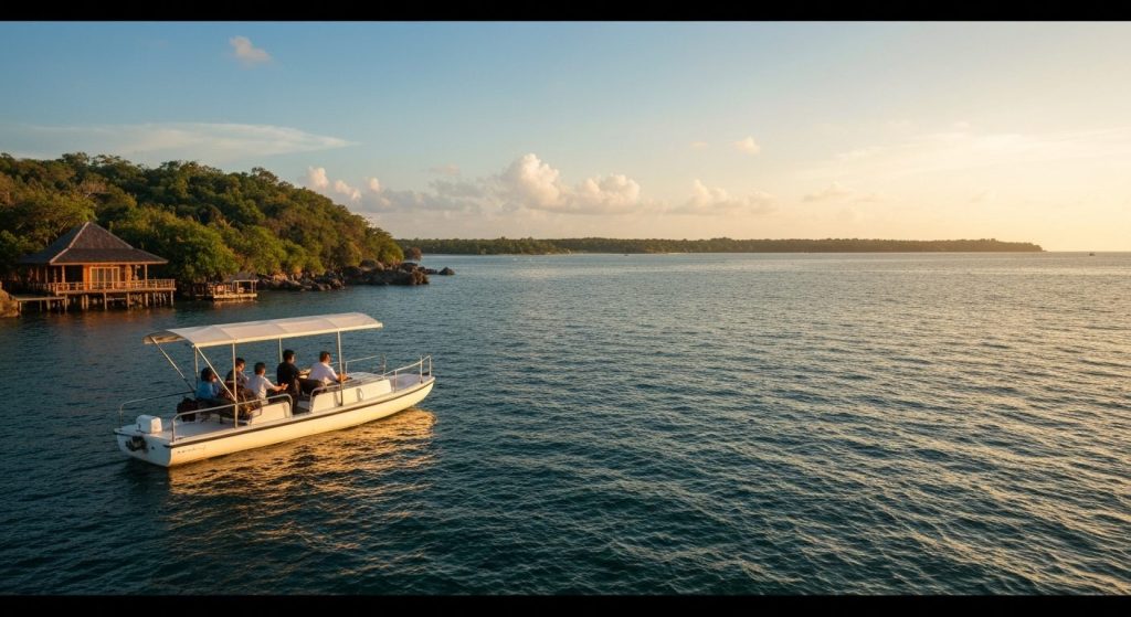 getting to labuan bajo honeymoon — Photorealistic editorial travel photograph relevant to: The independent honeymoon con
