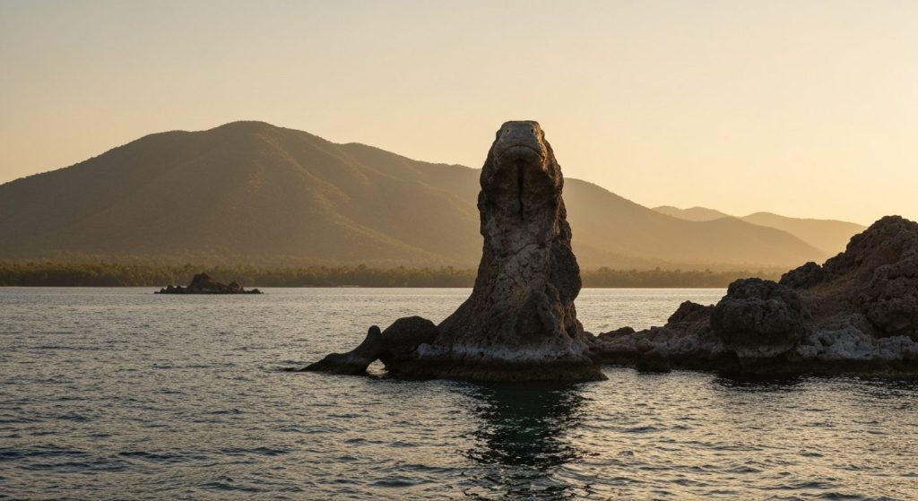 komodo honeymoon itinerary 3 days vs 4 days vs 5 days how long — Photorealistic editorial travel photograph relevant to: